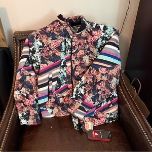 Free People Floral Multicolor Women's Jacket